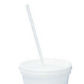 8" Clear Jumbo Straw